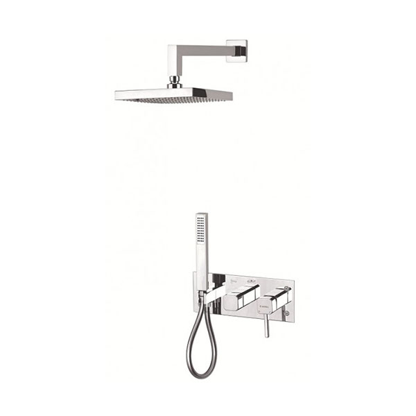 KIT MITIGEUR DE DOUCHE ENCASTRÉ AVEC INVERSEUR ZARZIS SOPAL