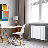 RADIATEUR EN ALUMINIUM  BLANC  HELYOS PLUS – Image 3