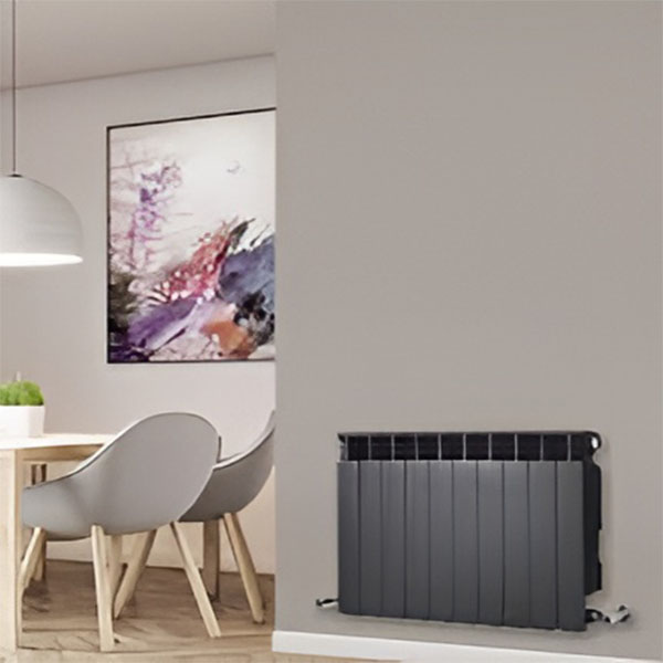 RADIATEUR EN ALUMINIUM 500/100 NOIR  HELYOS
