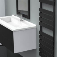 SÈCHE SERVIETTE ALUMINIUM RETTANGLO – Image 2