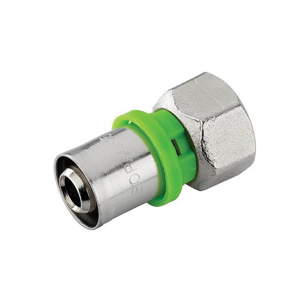 RACCORD DROIT 1/2 " FEMELLE   PEX16 À SERTIR SOPAL