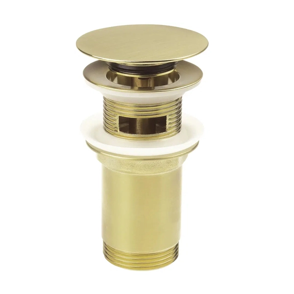 BONDE CLIC-CLAC ROND EN LAITON GOLD SAP