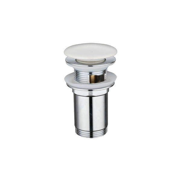 BONDE CLIC-CLAC ROND EN LAITON BOUCHON CERAMIQUE SAP