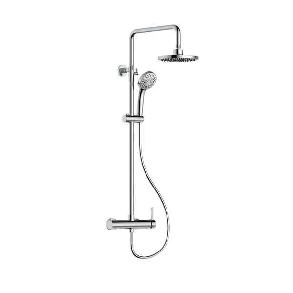 COLONNE DE DOUCHE AVEC INVERSEUR ET MITIGEUR CHROME SAP
