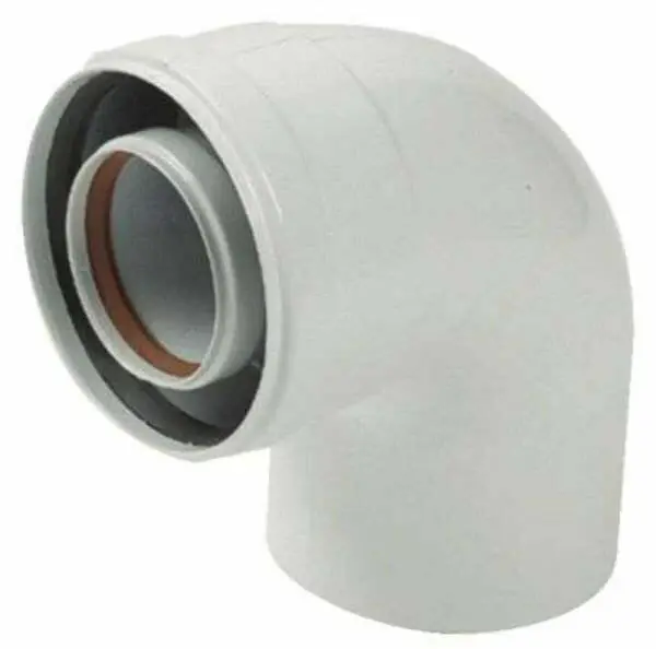 COUDÉ 90° COAXIAL Ø 60/100 CHAFFOTEAUX