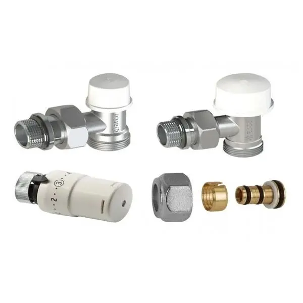 COUPLE ROBINET RADIATEUR THERMOSTATIQUE ARCO