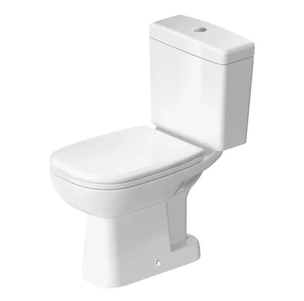 CUVETTE MONOBLOC D-CODE DURAVIT À SORTIE  BAS