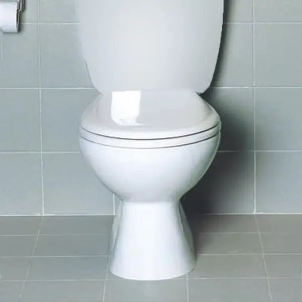 CUVETTE MONOBLOC BLANC SORTIE ARRIÈRE – TURQUOISE – IDEAL SANITAIRE