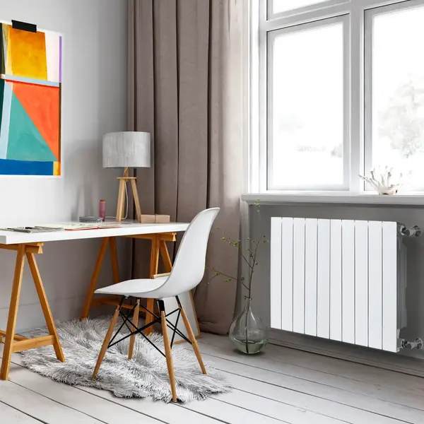 ÉLÉMENTS RADIATEUR EN ALUMINIUM 600/100 BLANC EVO PLUS