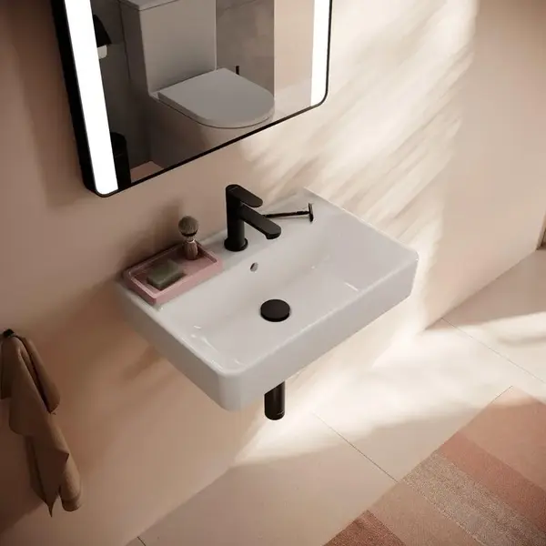 LAVABO À POSER  550*480 HANSGROHE  XANUIA Q CARRE