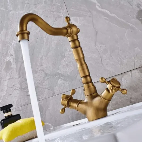 MITIGEUR D'EVIER  ARTISTIQUE TREFLE