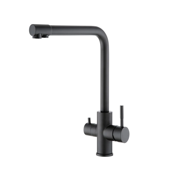 MITIGEUR ÉVIER 3 ENTRÉES 2 SORTIES NOIR SAP