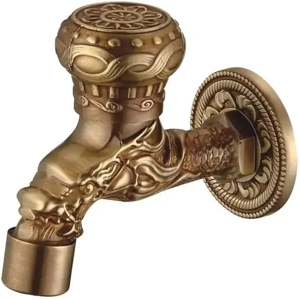 ROBINET DE JARDIN DRAGON ARTISTIQUE