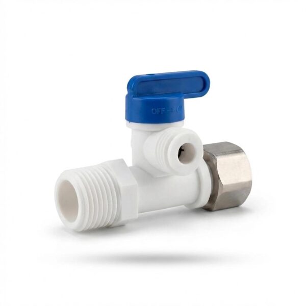ROBINET D’ENTRÉE OSMOSEUR PLASTIQUE