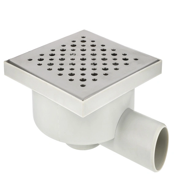 SIPHON DE SOL GRILLE INOX 15X15 SOPAL