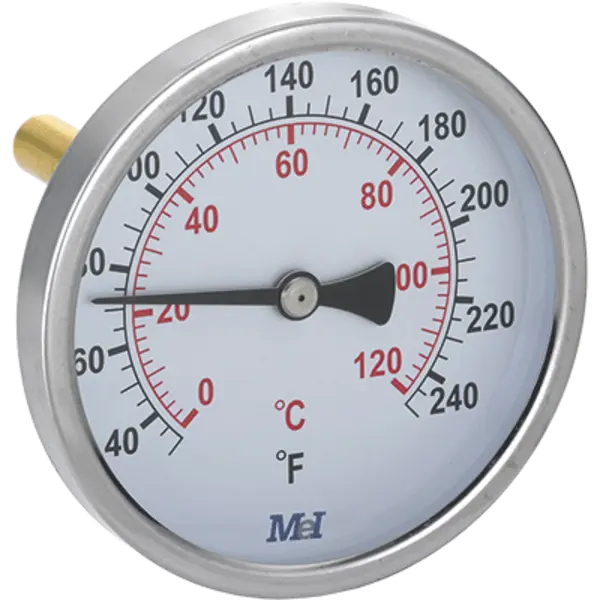 THERMOMÈTRE HORIZONTAL 80x50 MEL