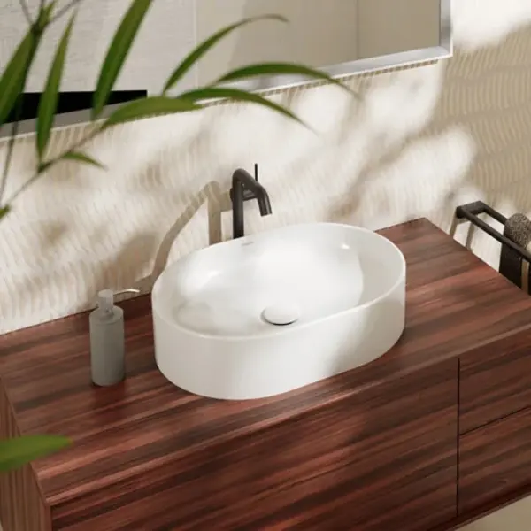 VASQUE À POSER 550 × 400 HANSGROHE XUNIVA U