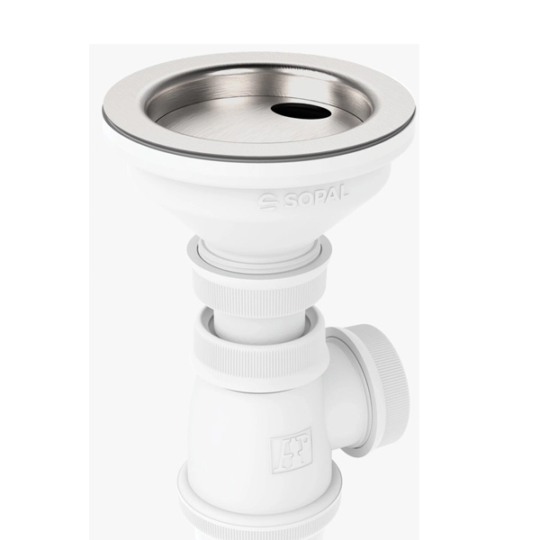 VIDAGE EVIER INOX MONO-BAC SIMPLE SOPAL
