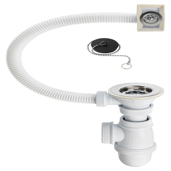 VIDAGE BI-BAC AVEC TROP PLEIN + CHAINETTE SOPAL