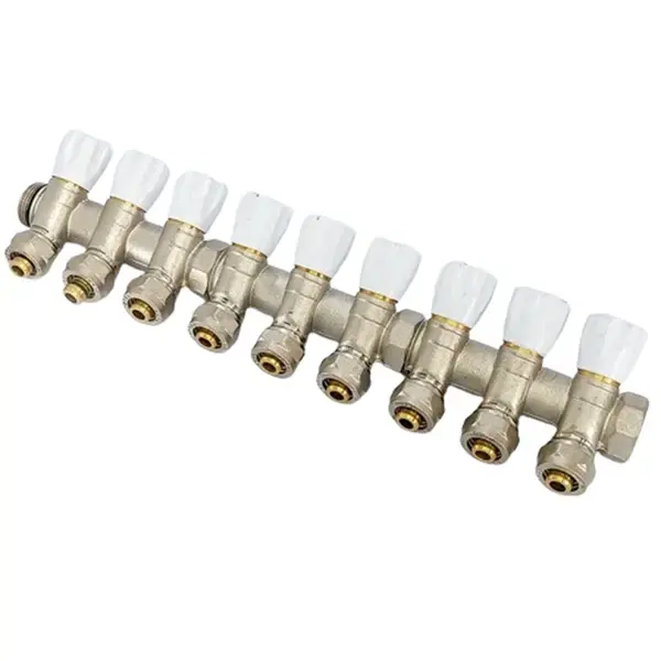 COLLECTEUR INCLINÉ 9 VOIES  20/27 E36 PEX16 BLEU SOPAL