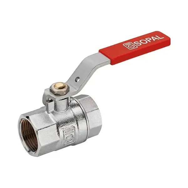 VANNE SPHERIQUE  1/2'' PASSAGE INTEGRAL SOPAL